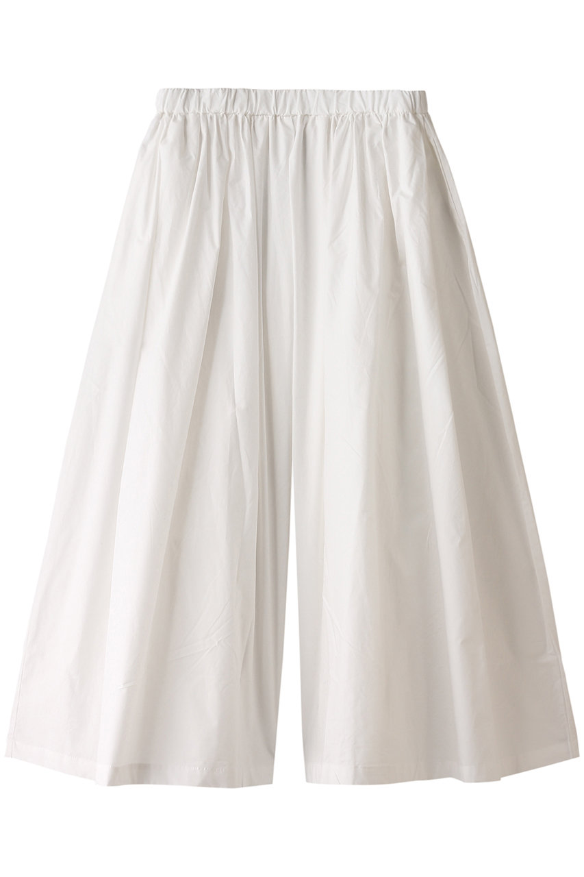 mizuiro ind front tucked wide gather PT パンツ (off white, 2) ミズイロインド ELLE SHOP mizuiro ind front tucked wide gather PT パンツ (off white, 2) ミズイロインド ELLE SHOP