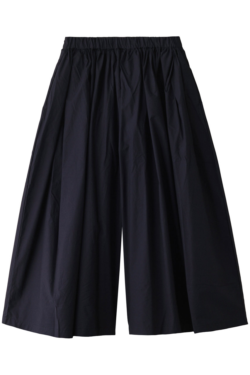 mizuiro ind front tucked wide gather PT パンツ (navy, 2) ミズイロインド ELLE SHOP mizuiro ind front tucked wide gather PT パンツ (navy, 2) ミズイロインド ELLE SHOP
