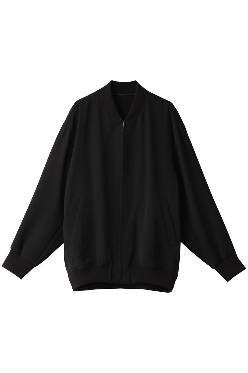 mizuiro ind zip blouson ブルゾン (black, F) ミズイロインド ELLE SHOP