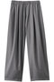 wide tuck PT パンツ ミズイロインド/mizuiro ind gray