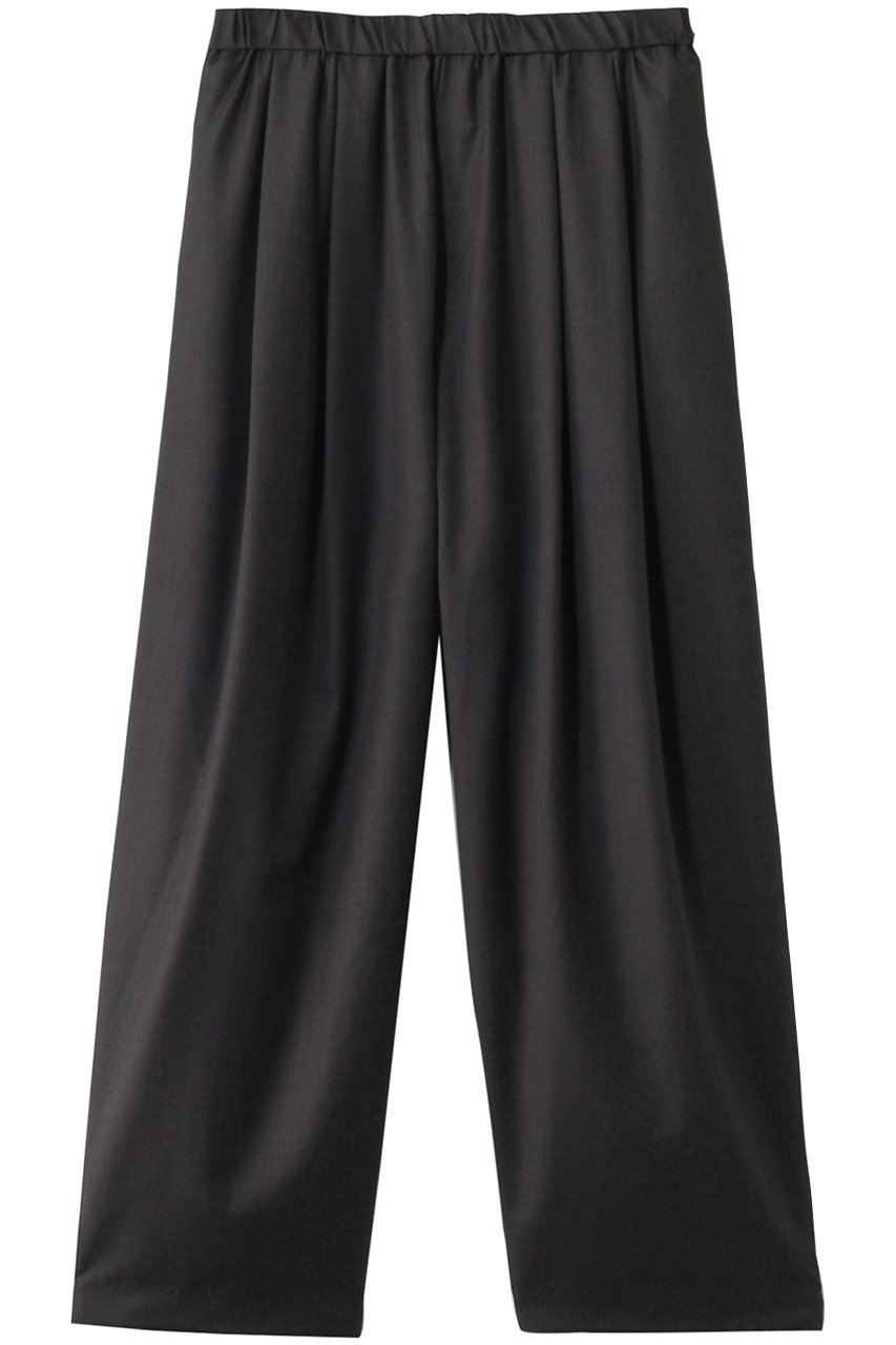 mizuiro ind wide tuck PT パンツ (d.gray, F) ミズイロインド ELLE SHOP mizuiro ind wide tuck PT パンツ (d.gray, F) ミズイロインド ELLE SHOP
