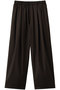 wide tuck PT パンツ ミズイロインド/mizuiro ind d.brown