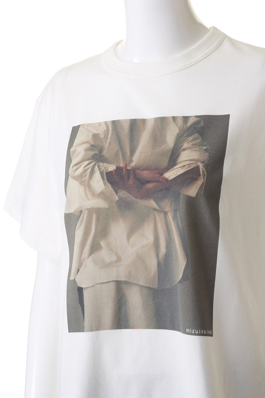 mizuiro ind(ミズイロインド)｜printed T-shirt Tシャツ/96 の通販 