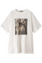 printed wide T-shirt Tシャツ ミズイロインド/mizuiro ind 96