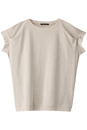 ミズイロインド/mizuiro indのfrill slv crew neck P/O プルオーバー(110100/110102)