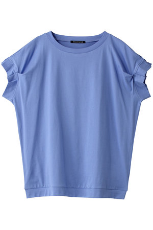 ミズイロインド/mizuiro indのfrill slv crew neck P/O プルオーバー(110100/110102)