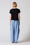 frill slv crew neck P/O プルオーバー ミズイロインド/mizuiro ind