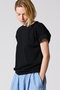 frill slv crew neck P/O プルオーバー ミズイロインド/mizuiro ind