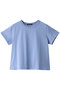 basic crew neck T Tシャツ ミズイロインド/mizuiro ind l.blue