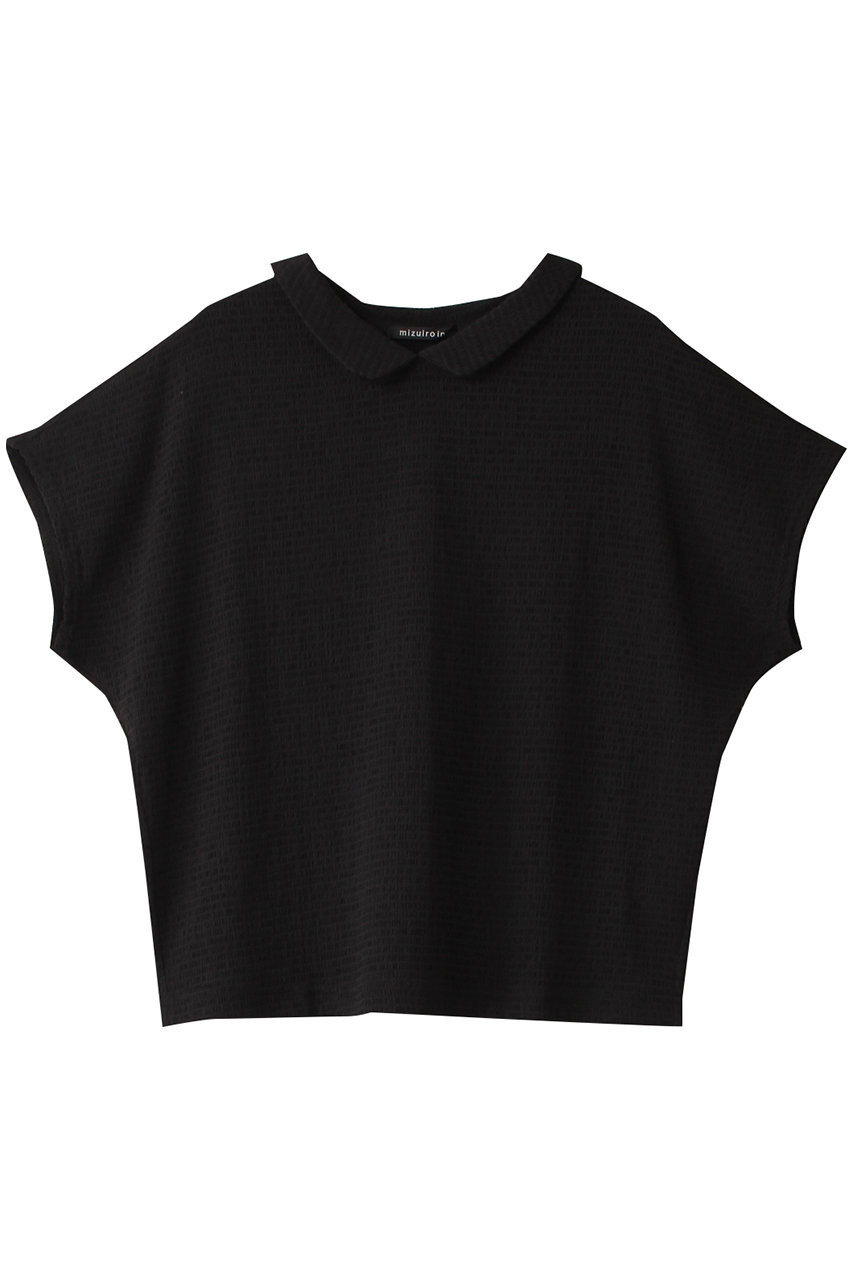 mizuiro ind shirt collar dolman P/O プルオーバー (black, F) ミズイロインド ELLE SHOP