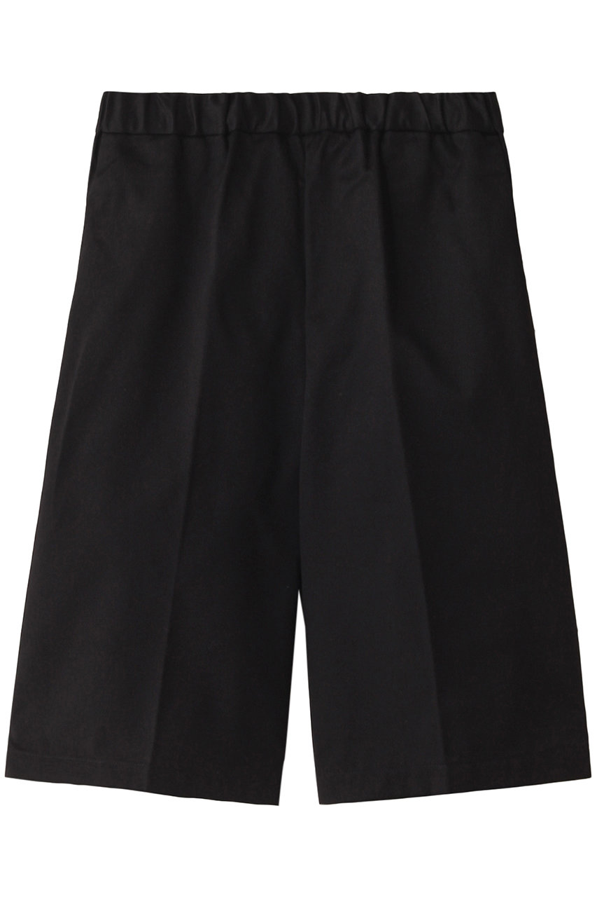 mizuiro ind center press short PT パンツ (black, F) ミズイロインド ELLE SHOP mizuiro ind center press short PT パンツ (black, F) ミズイロインド ELLE SHOP