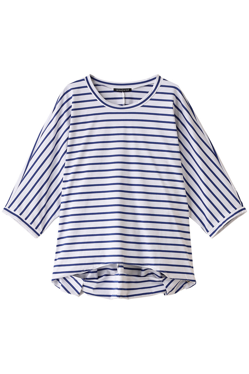 mizuiro ind BD dolman cocoon P/O プルオーバー (blue, F) ミズイロインド ELLE SHOP mizuiro ind BD dolman cocoon P/O プルオーバー (blue, F) ミズイロインド ELLE SHOP