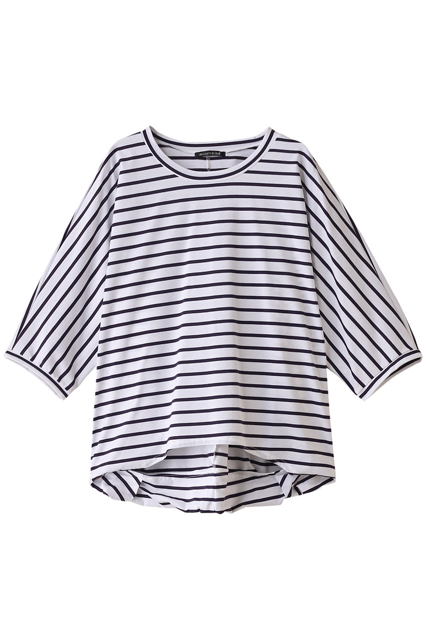 mizuiro ind BD dolman cocoon P/O プルオーバー (navy, F) ミズイロインド ELLE SHOP mizuiro ind BD dolman cocoon P/O プルオーバー (navy, F) ミズイロインド ELLE SHOP
