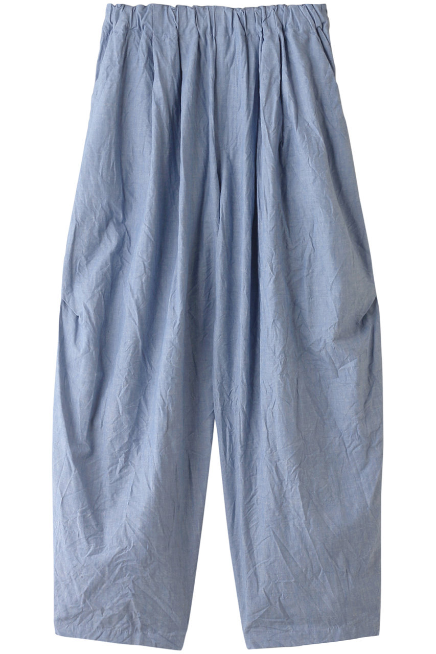 mizuiro ind chambray wide cargo PT パンツ (ブリーチ, F) ミズイロインド ELLE SHOP mizuiro ind chambray wide cargo PT パンツ (ブリーチ, F) ミズイロインド ELLE SHOP