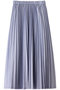 pleats long SK スカート ミズイロインド/mizuiro ind l.blue