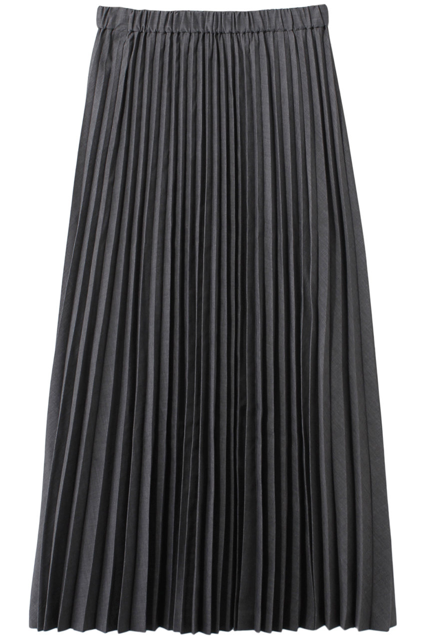 mizuiro ind pleats long SK スカート (gray, F) ミズイロインド ELLE SHOP mizuiro ind pleats long SK スカート (gray, F) ミズイロインド ELLE SHOP