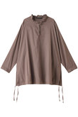 gather neck shirt シャツ