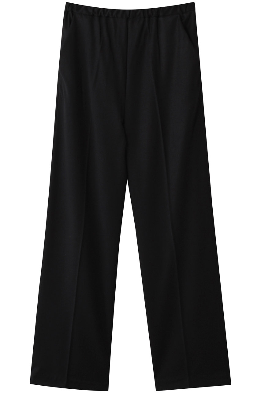 ミズイロインド/mizuiro indのcenter press wide slacks スラックス(navy/3-260049)