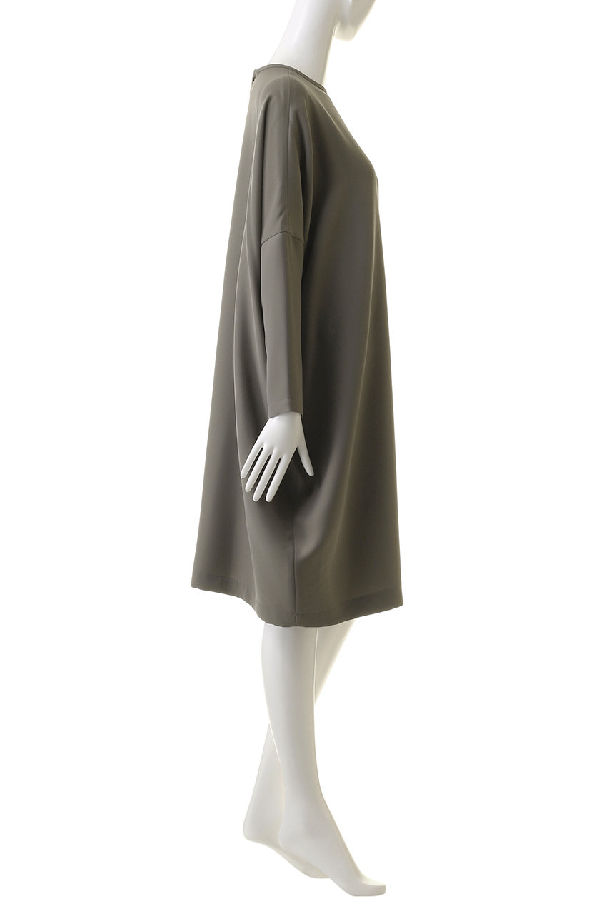 mizuiro ind(ミズイロインド)｜cocoon wide OP ワンピース/beige の