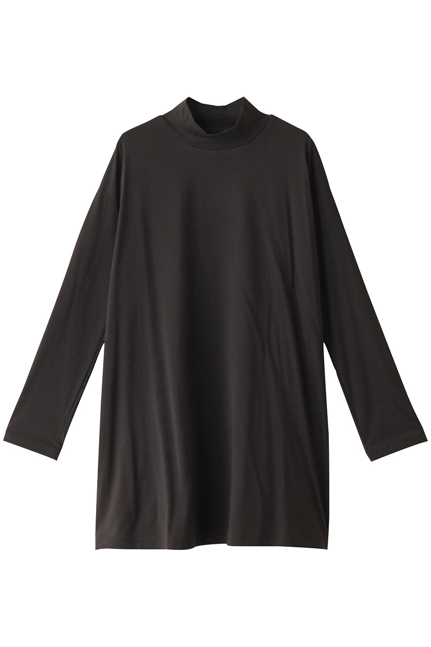 ミズイロインド/mizuiro indのhigh neck wide tunic チュニック(c.gray/3-210031)