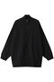 zip wide knit ニット ミズイロインド/mizuiro ind black