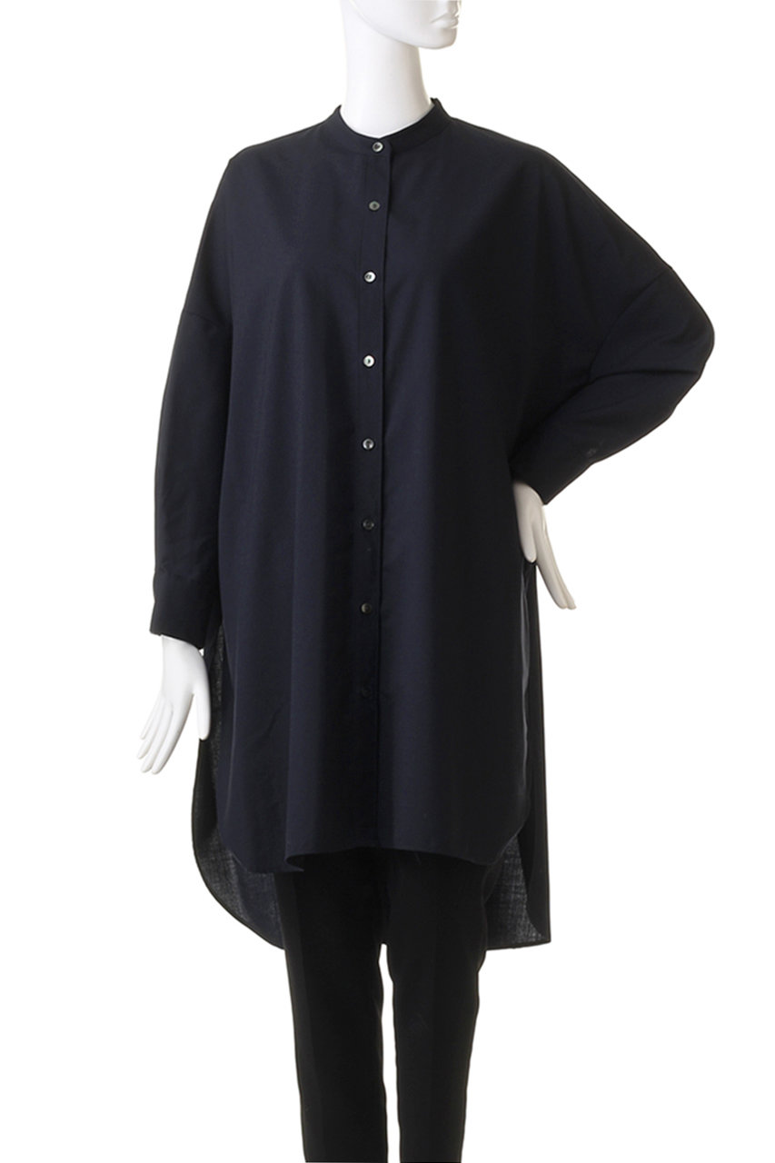 日本全国送料無料商品 | 特集  mizuiro ind(ミズイロインド)｜T/W tunic shirt collar stand トップス