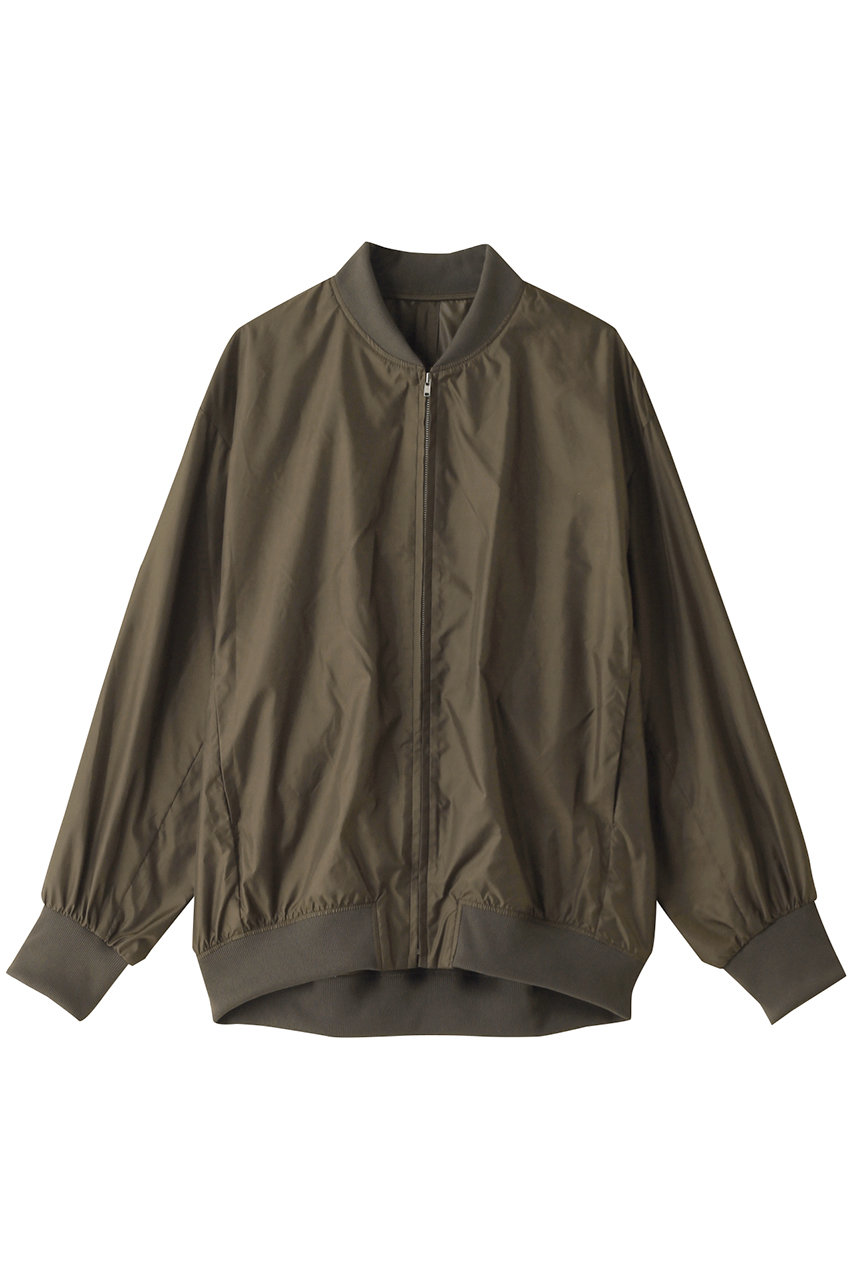 ミズイロインド/mizuiro indのnylon zip blouson ブルゾン(khaki/3-270035)