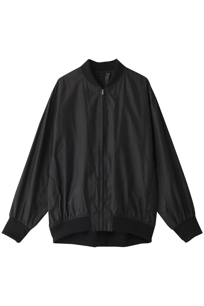 ミズイロインド/mizuiro indのnylon zip blouson ブルゾン(black/3-270035)