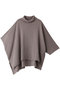 poncho like high neck P/O プルオーバー ミズイロインド/mizuiro ind s.beige