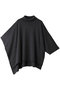 poncho like high neck P/O プルオーバー ミズイロインド/mizuiro ind gray