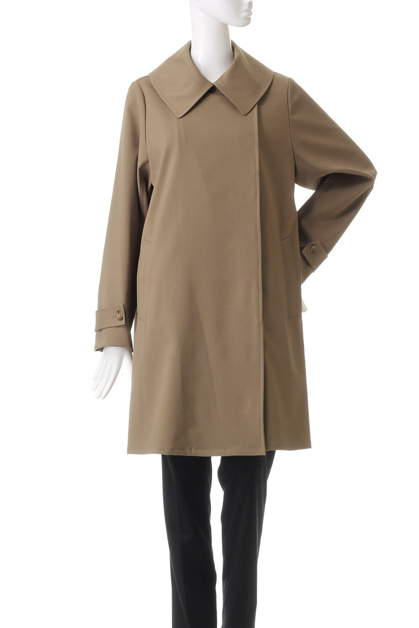 mizuiro ind(ミズイロインド)｜polyester trench CT コート/beige の