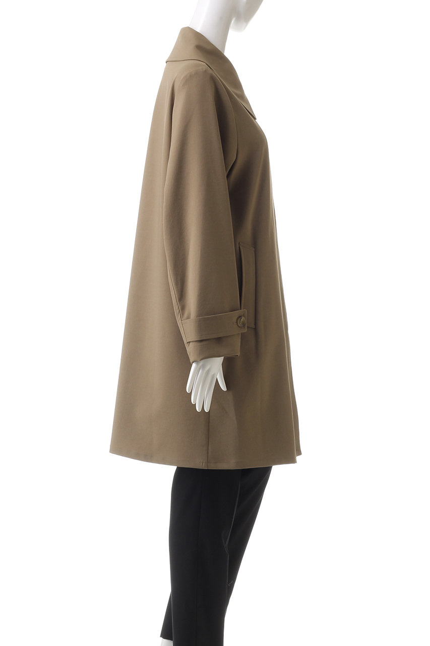 mizuiro ind(ミズイロインド)｜polyester trench CT コート/beige の