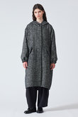 hooded wide CT コート