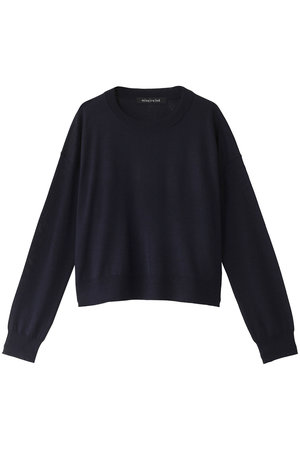 ミズイロインド/mizuiro indのhigh gauge crew neck P/O プルオーバー(110300/110301)