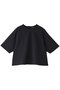 georgette half slv crew neck P/O プルオーバー ミズイロインド/mizuiro ind navy