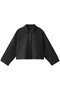 quilting short blouson ブルゾン ミズイロインド/mizuiro ind black