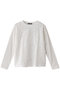 lace combi crew neck P/O プルオーバー ミズイロインド/mizuiro ind off white