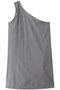 one shoulder tunic チュニック ミズイロインド/mizuiro ind l.gray