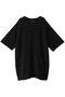 crew neck tunic チュニック ミズイロインド/mizuiro ind black