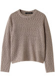 slub yarn crew neck P/O プルオーバー