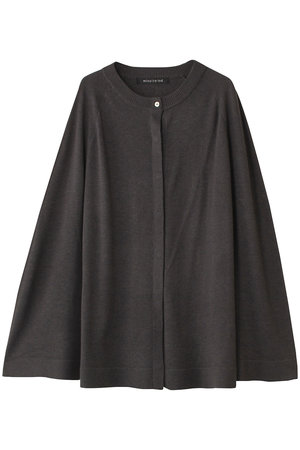 ミズイロインド/mizuiro indのhigh gauge cape tunic C/D カーディガン(110300/110303)