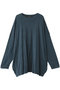 sheer wide tunic チュニック ミズイロインド/mizuiro ind blue