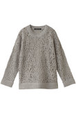 wave yarn crew neck P/O プルオーバー