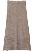slub yarn long SK スカート