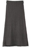 slub yarn long SK スカート