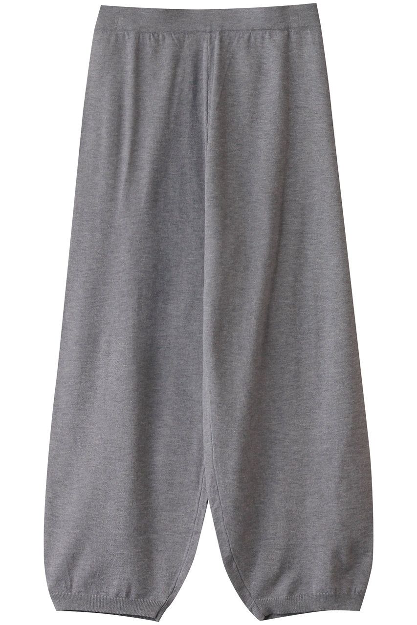 mizuiro ind knit easy PT パンツ (c.gray, F) ミズイロインド ELLE SHOP mizuiro ind knit easy PT パンツ (c.gray, F) ミズイロインド ELLE SHOP