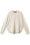 shirt like C/D カーディガン ミズイロインド/mizuiro ind off white