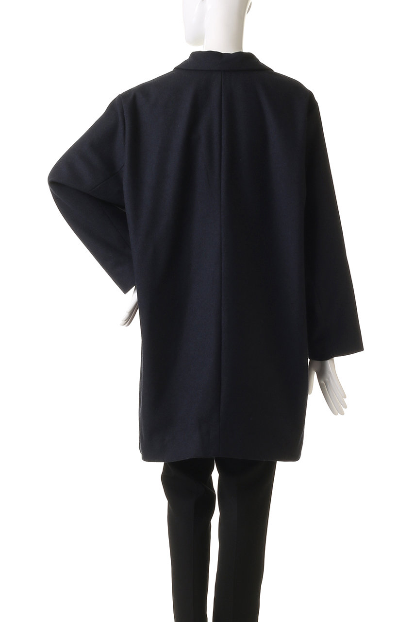 mizuiro ind(ミズイロインド)｜wool tailored JK ジャケット/navy の