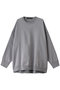 crew neck P/O プルオーバー ミズイロインド/mizuiro ind l.gray