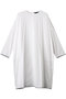 blanket stitch wide OP ワンピース ミズイロインド/mizuiro ind off white